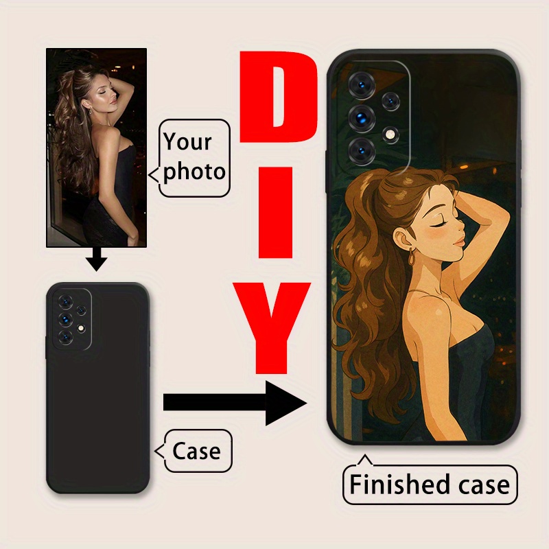 Oppo A78 - เคสโทรศัพท์แฟชั่น DIY ลายอนิเมะแบบปรับแต่งได้ สำหรับ Oppo A6C