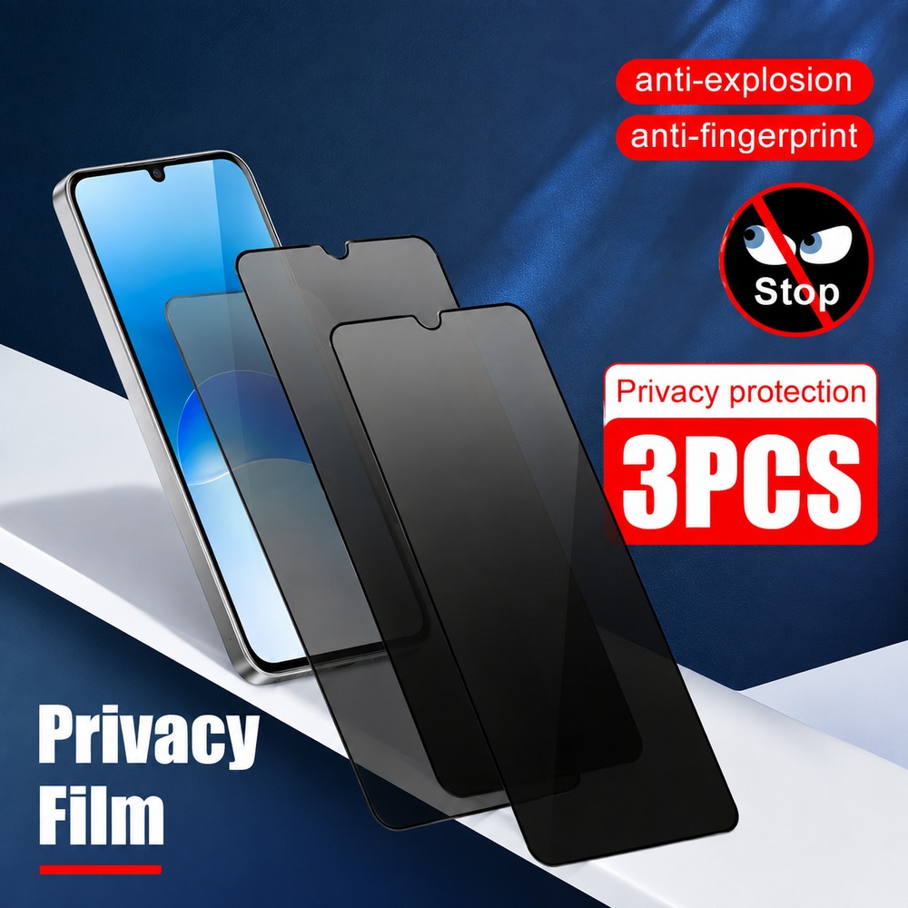 Realme C67 - กระจกกันรอย 3 ชิ้น สำหรับ Realme C51