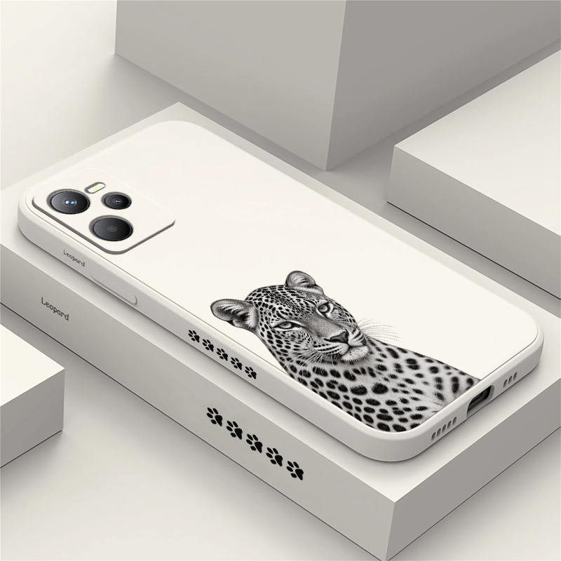 Realme C67 - เคสดีไซน์ลายแมว สำหรับ OPPO Realme C100i C85
