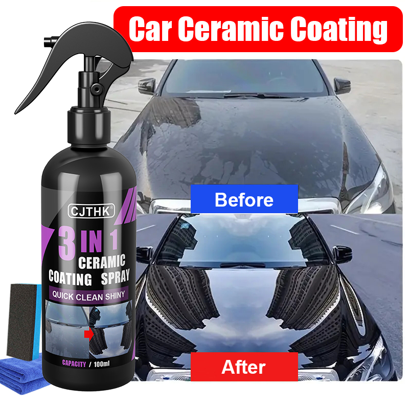 น้ำยาเคลือบเซรามิกนาโนสำหรับรถ - Oleophobic Coating Spray บทวิจารณ์และราคา