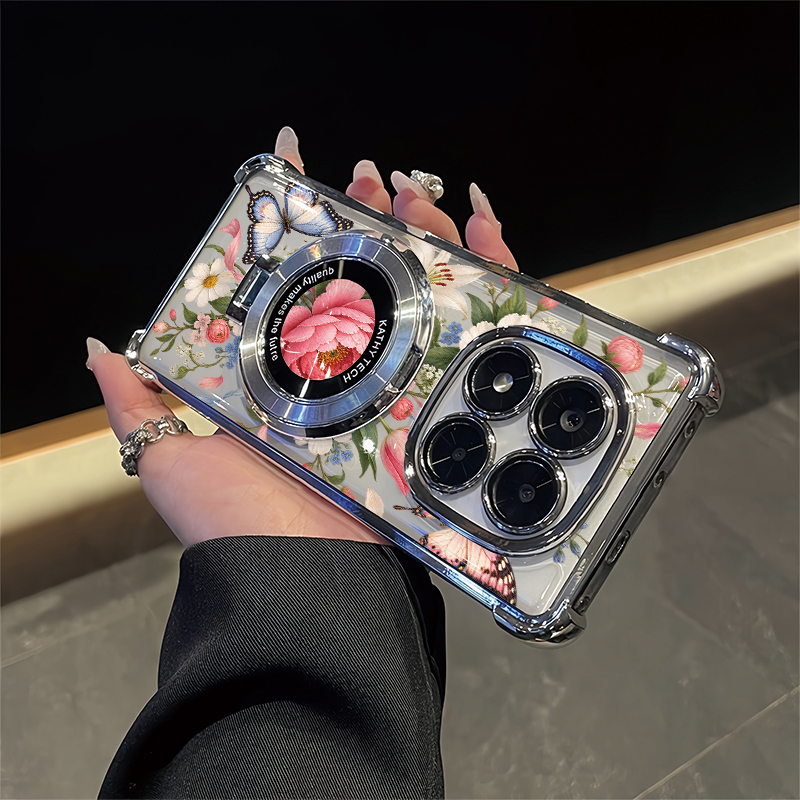เคสโทรศัพท์ลายดอกกุหลาบและผีเส - Vivo Y28 บทวิจารณ์และราคา