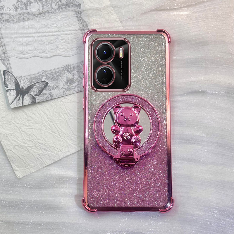 เคสโทรศัพท์ลายหัวใจหมีกลิตเตอร - Vivo Y28 บทวิจารณ์และราคา